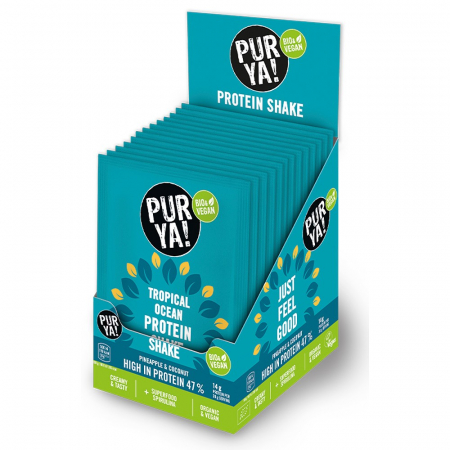 Superalimente bio - Pudra proteica vegetala bio Tropical Ocean, 30 g
