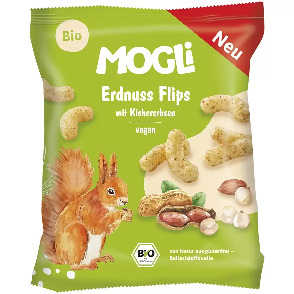 Alimente bio - Pufuleti din orez cu arahide, eco, 30 g