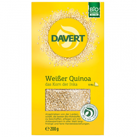 Quinoa alba ecologica, 200 g