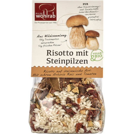 Alimente bio - Risotto cu hribi, eco, 175 g
