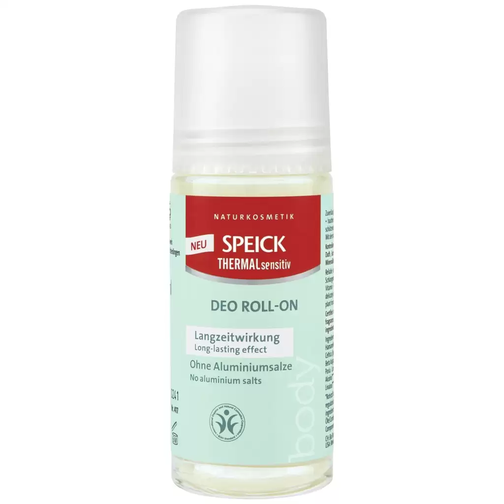 Cosmetice ecologice - Roll-on Thermal Sensitiv, cu efect de durata, fara saruri de aluminiu, 50 ml