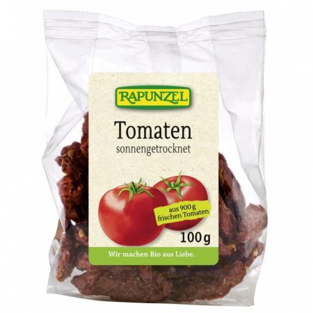 Alimente bio - Rosii bio uscate jumatati, 100 g