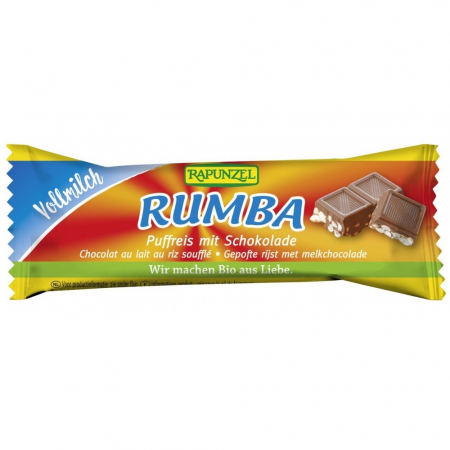 Dulciuri si batoane bio - Rumba baton de orez bio, 21 g