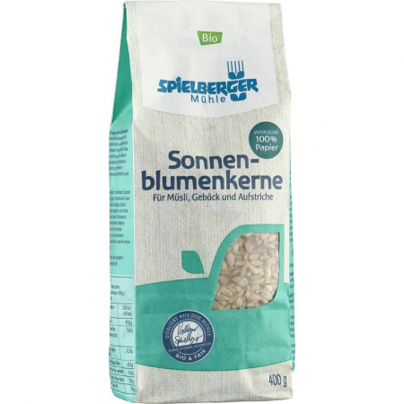Seminte bio din plante oleaginoase - Samburi de floarea soarelui bio, 400 g