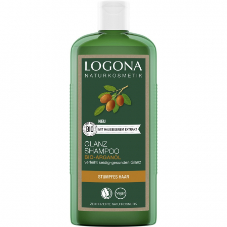Sampoane si ingrijirea parului - Sampon pentru stralucire cu ulei de argan bio, 250 ml