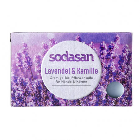 Cosmetice ecologice - Sapun bio cu lavanda, 100 g