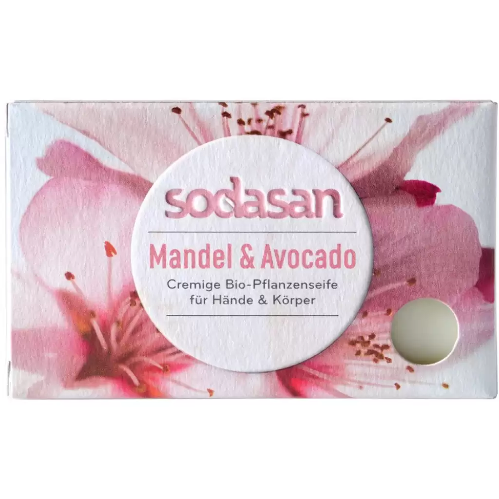 Sapun bio - Sapun cu migdale si avocado, 100 g