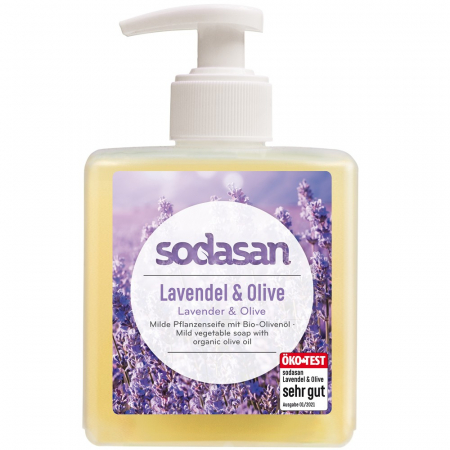 Cosmetice ecologice - Sapun lichid cu lavanda si masline bio, 300 ml
