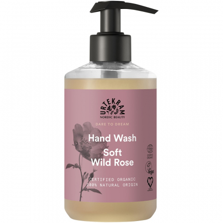 Cosmetice ecologice - Sapun lichid fin cu trandafir salbatic, 300 ml