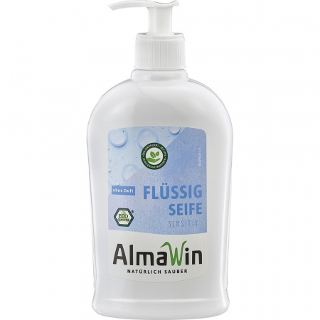 Cosmetice ecologice - Sapun lichid natural, vegan si sensitiv, fara miros, 500 ml