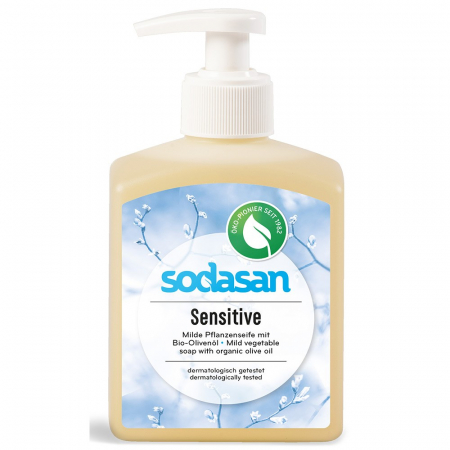 Cosmetice ecologice - Sapun lichid pentru ingrijire naturala sensitiv, 300 ml