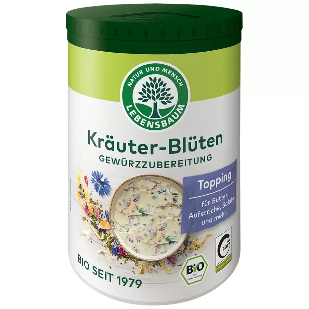 Condimente bio - Sare cu flori pentru salate, eco, 25 g