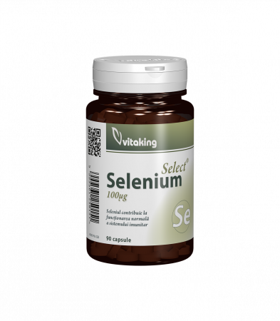 Suplimente - Seleniu organic 100 mcg - 90 capsule