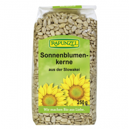 Fructe, nuci, alune si seminte - Seminte bio de floarea soarelui, 250 g