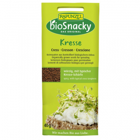 Seminte bio pentru germinat - Seminte de creson bio pentru germinat, 40 g