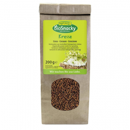 Seminte bio pentru germinat - Seminte de creson ecologic pentru germinat, 200 g