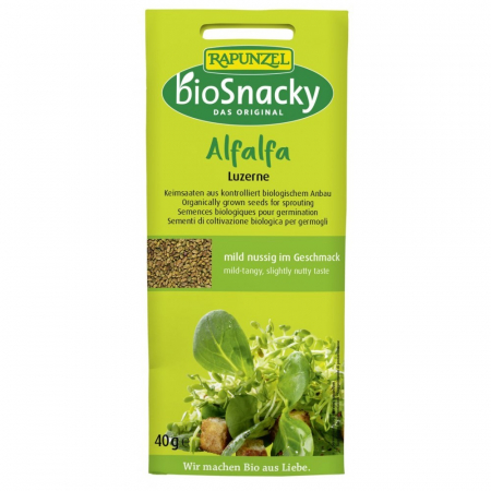 Seminte bio pentru germinat - Seminte de lucerna ecologica pentru germinat, 40 g