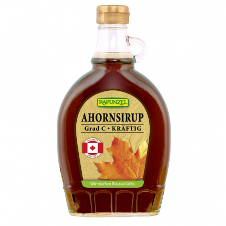 Indulcitori bio - Sirop de arţar bio grad C, 375 ml