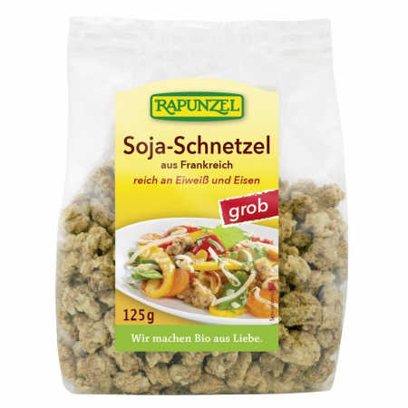 Legume bio - Soia bucati mari bio, 125 g