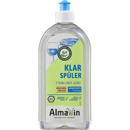 Detergenti bio de vase - Solutie clatire pentru masina de spalat vase, 500 ml