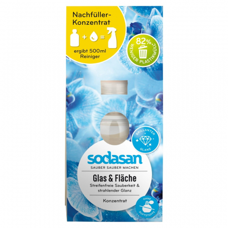 Curatare ecologica casa si bucatarie - Solutie concentrata pentru curatarea geamurilor, 100 ml