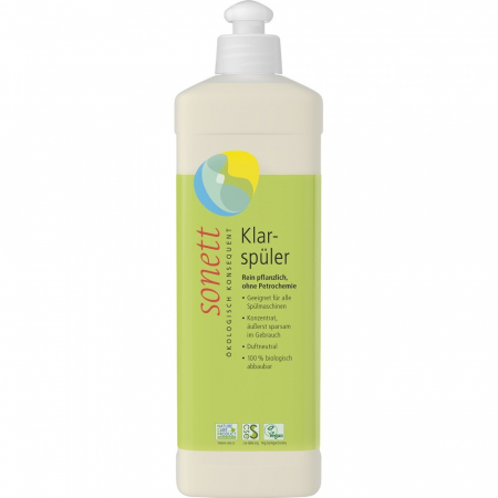 Detergenti ecologici - Solutie ecologica pentru clatit vase, 500 ml