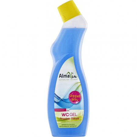 Curatare ecologica casa si bucatarie - Solutie gel pentru curatat toaleta, 750 ml