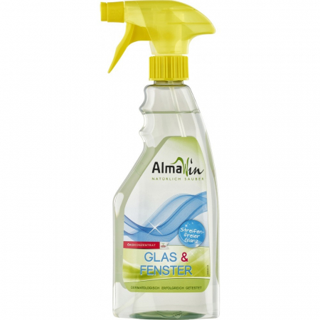 Curatare ecologica casa si bucatarie - Solutie pentru curatat sticle si ferestre, 500 ml
