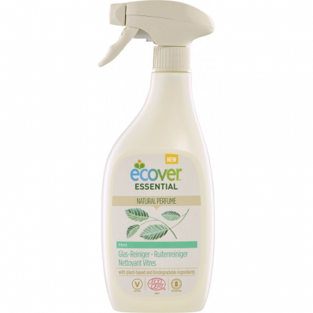 Curatare ecologica casa si bucatarie - Solutie pentru curatat sticle si ferestre cu pulverizator, 500 ml