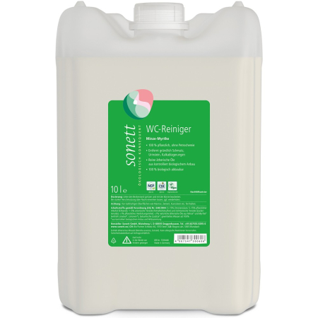 Curatare ecologica casa si bucatarie - Solutie pentru curatat toaleta cu menta si mirt, 10 L