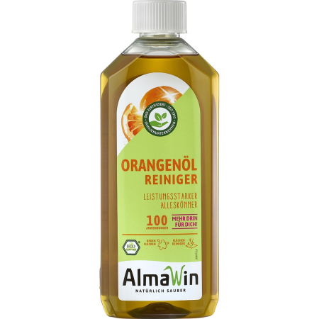 Curatare ecologica casa si bucatarie - Solutie universala de curatat  suprafete  cu ulei de portocale, 500 ml