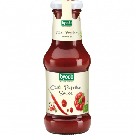 Sosuri bio - Sos de ardei cu ardei iute fara gluten, 250 g