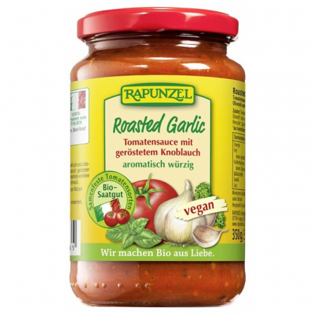 Produse din tomate - Sos de tomate cu usturoi prajit, 350 g