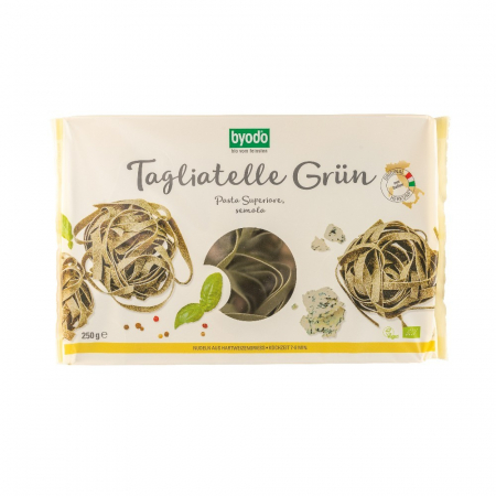 Paste bio din grau - Tagliatelle verzi cu spanac bio, 250 g