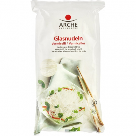 Mancare asiatica bio - Taitei transparenti din amidon de mazare, 200 g