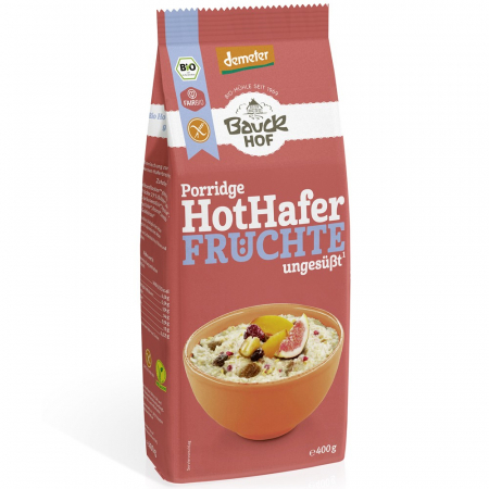 Terci bio - Terci bio cu ovaz si fructe fara gluten, 400 g
