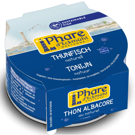 Alimente bio - Ton natural in saramura, 160 g