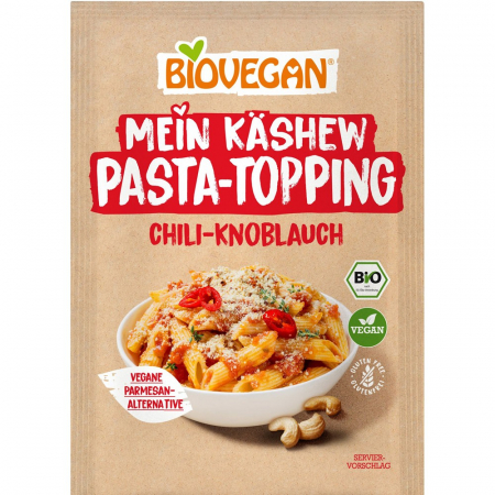 Toping vegan din caju cu chili si usturoi pentru paste, 50 g