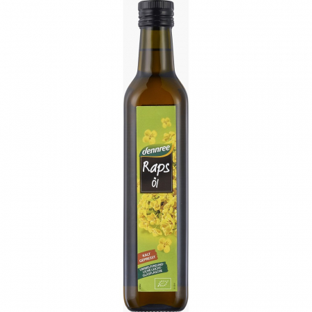 Ulei bio - Ulei de rapita bio presat la rece, 500 ml