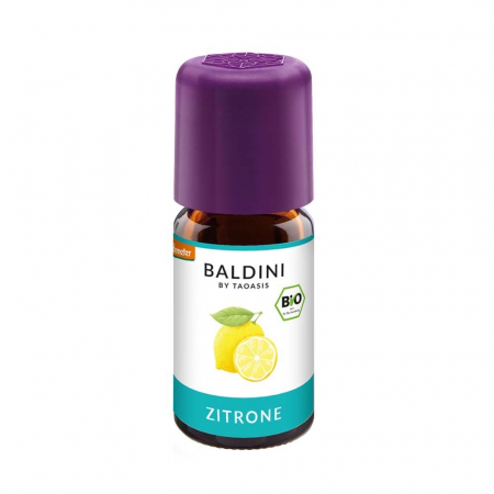 Uleiuri esentiale alimentare bio - Ulei esential de lamaie, alimentar, 5 ml
