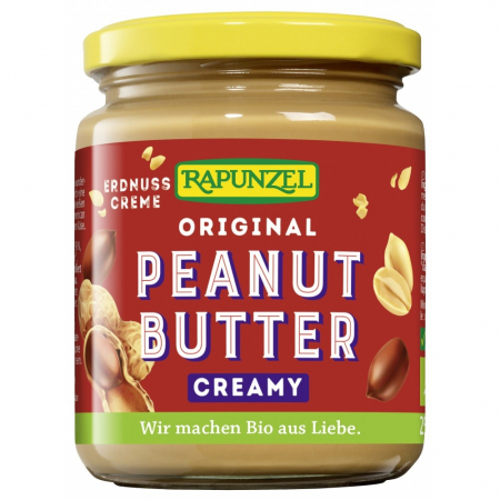 Dulceata si creme bio - Unt de arahide cremos, vegan, 250 g