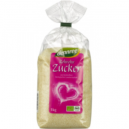 Indulcitori bio - Zahar brut din trestie organic, 1 kg