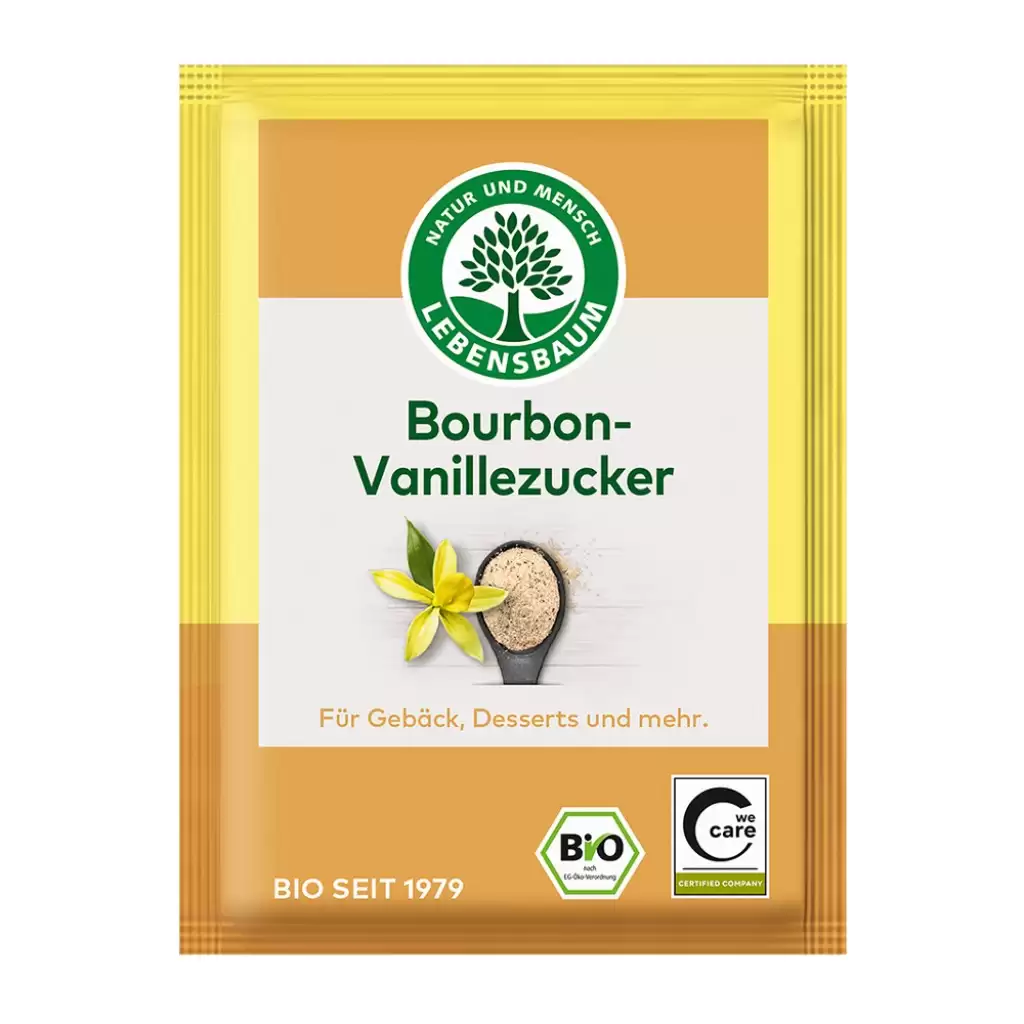 Ingrediente patiserie bio - Zahar vanilat Bourbon 4x8g, eco, 32 g