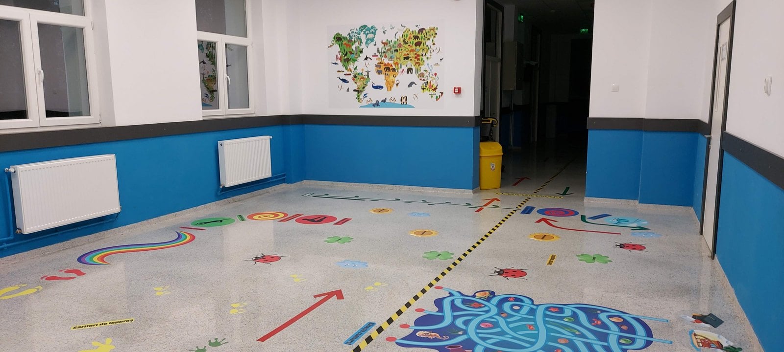 Jocuri de podea la Școala 39