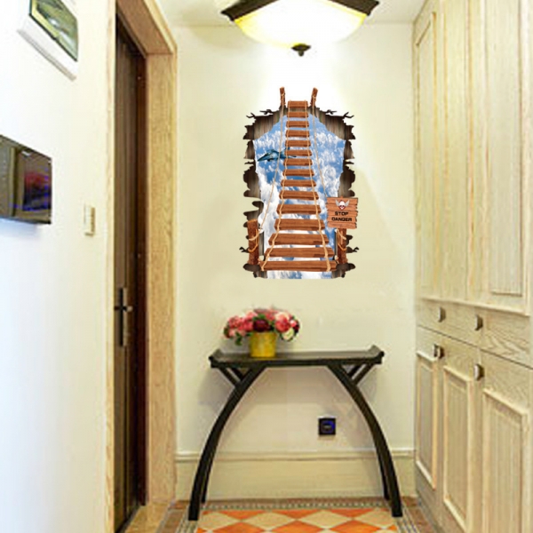 Autocolant 3D - Pod suspendat - 60x90 cm [4]