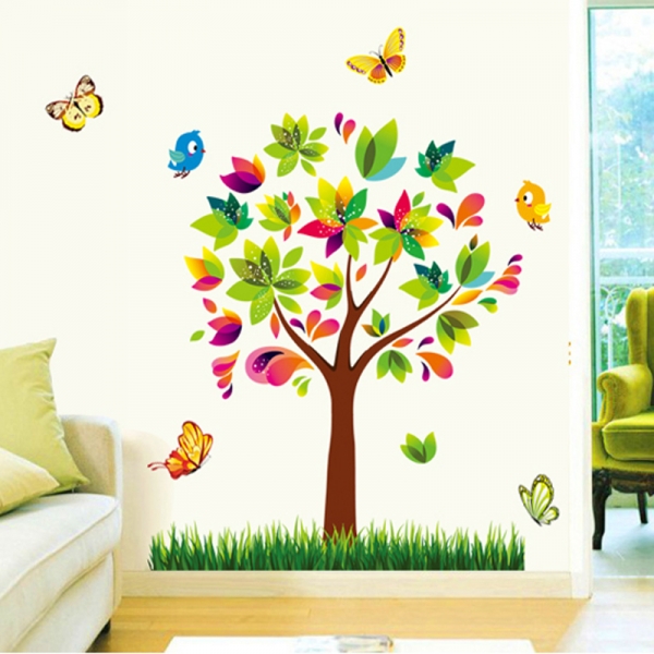 Autocolant de perete pentru copii - Copacelul fermecat [3]