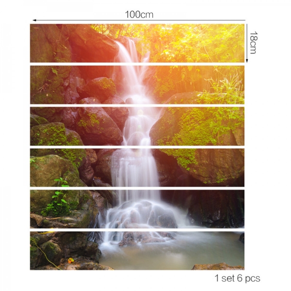 Autocolant scari - Cascada - 6 folii de 18x100 cm [4]
