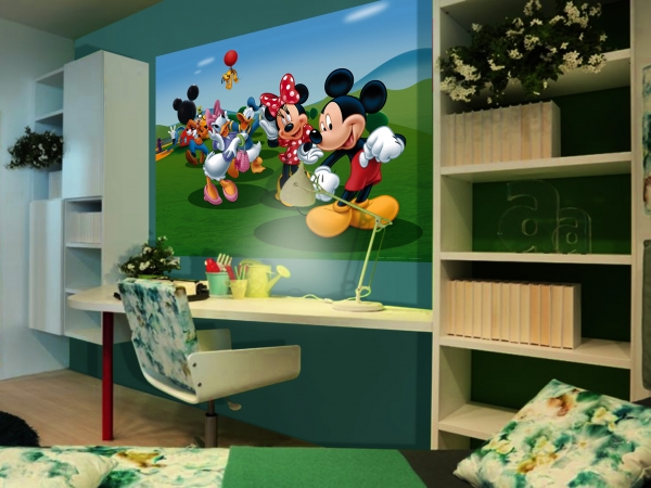 Fototapet Disney - Clubul lui Mickey Mouse [2]