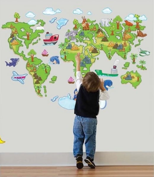 Harta animata a lumii pentru copii [6]