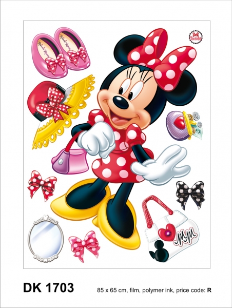 Sticker Minnie Mouse -  65x85cm  - DK1703 [2]